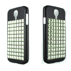 Samsung Galaxy S4 3D Mini Studs Case (Silver)